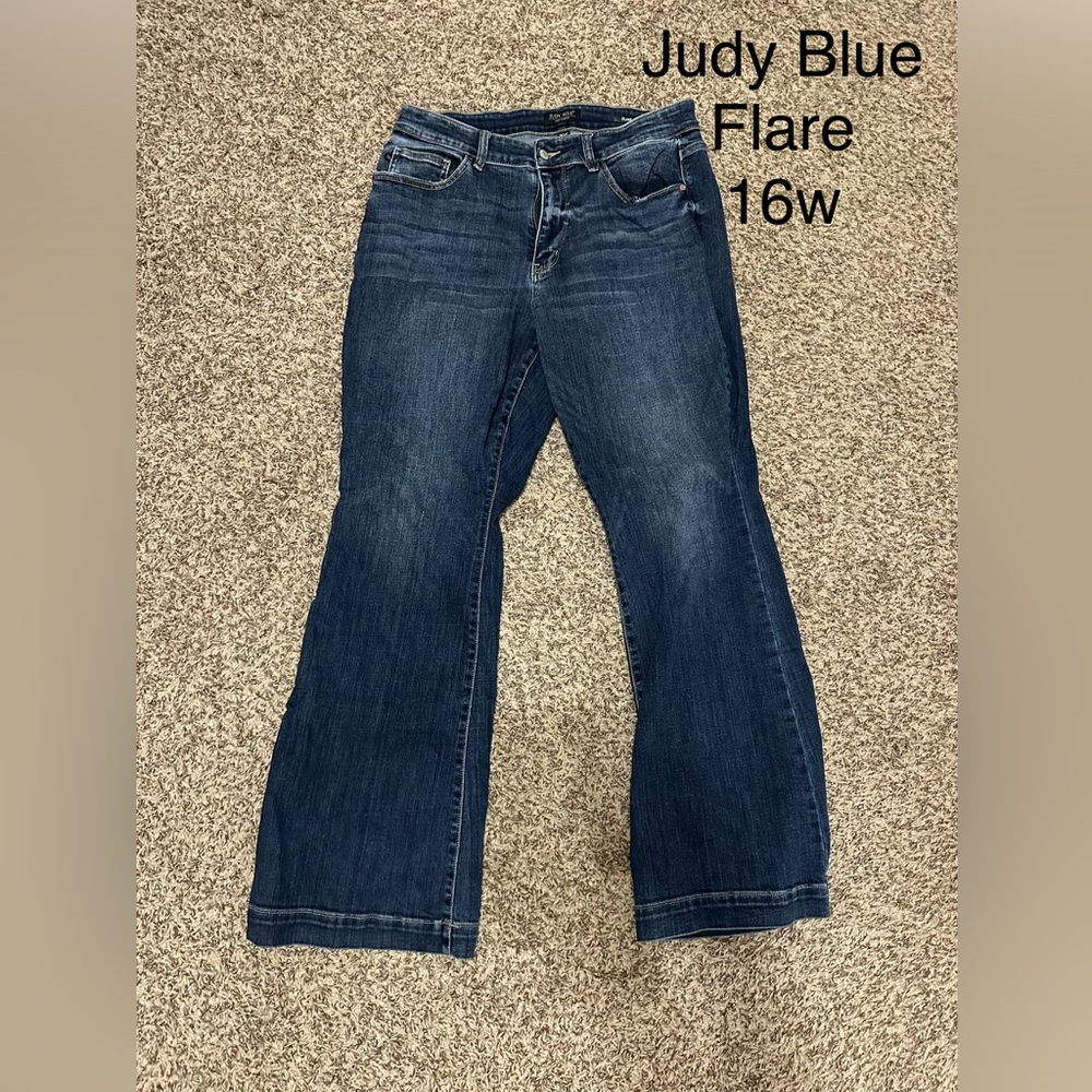 Judy Blue Dark Wash Flare Jeans